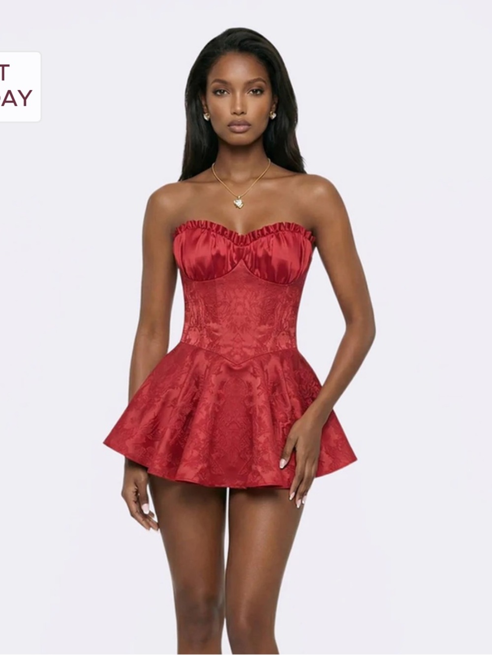 Nana Jacqueline Airina Dress (Red)
